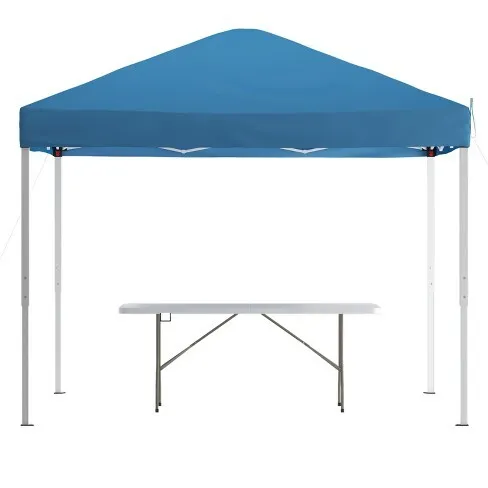 10x10'' Plastic table