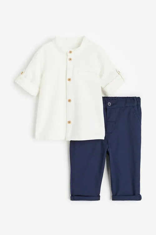 Blue Shirt + Regular Pant