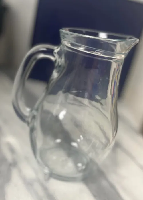 water jug- glass