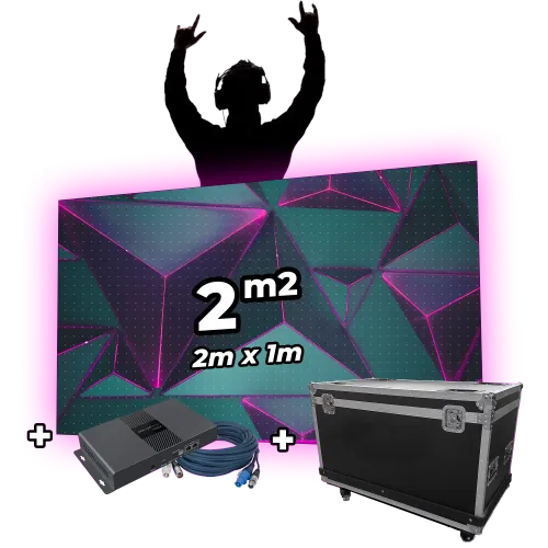 Pack Écran LED 2 m²