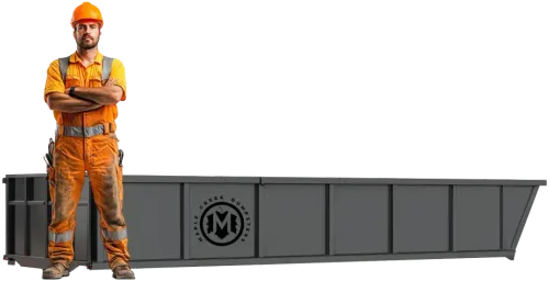 10 Yard Dumpster | 4 Tons | Concrete, Brick, Rock