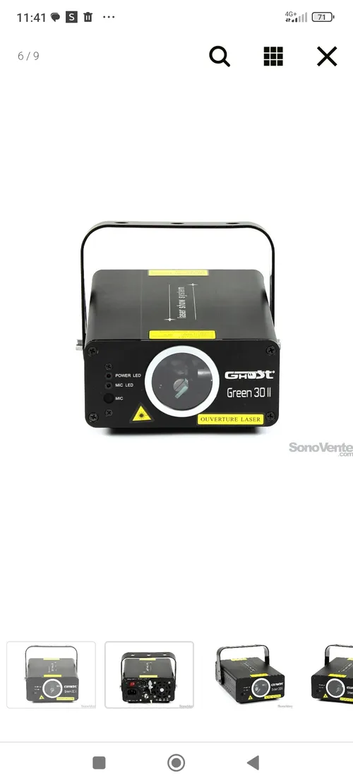 Laser Ghost Green 30 v2