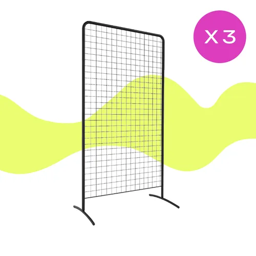 Pack de 3 - Grille d'exposition