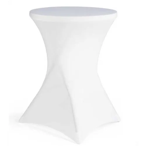 Nappe mange debout blanche