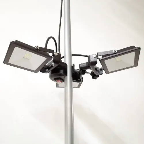 Eclairage LED 3 spots pour tente pliante et tente de réception