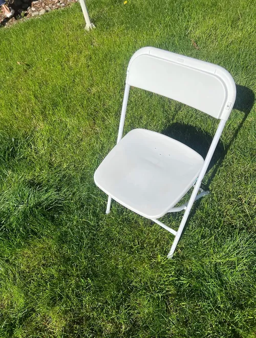 White Poly Chair