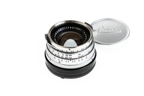 LEICA Summilux-M 1,4/35mm silber „Steel Rim“