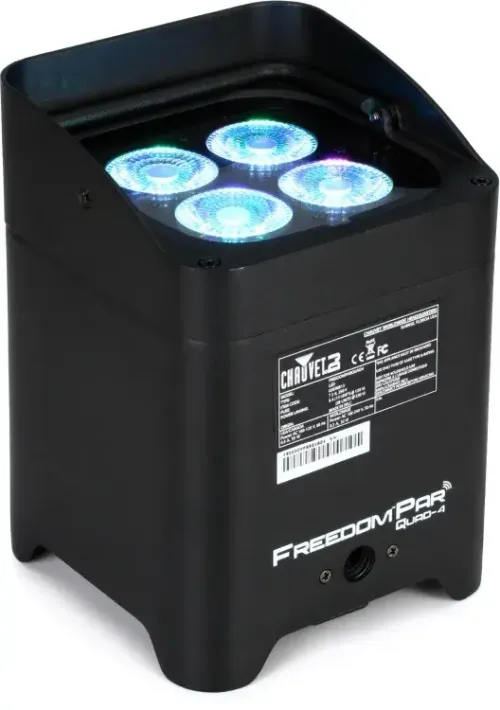 Chauvet Freedom Par Quad-4 - Battery Uplight with remote control