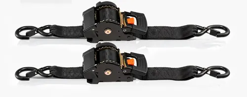 Retractable Ratchet Straps 2in x 10ft