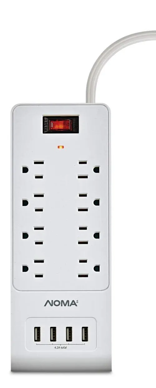 NOMA power bar 8 outlet 4 USB