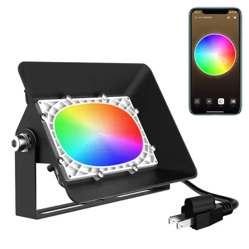 Sansi LED 50W Smart RGB LED Flood Light (Bluetooth Controlled)