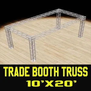 Global Truss 10'x18'  Booth Rental