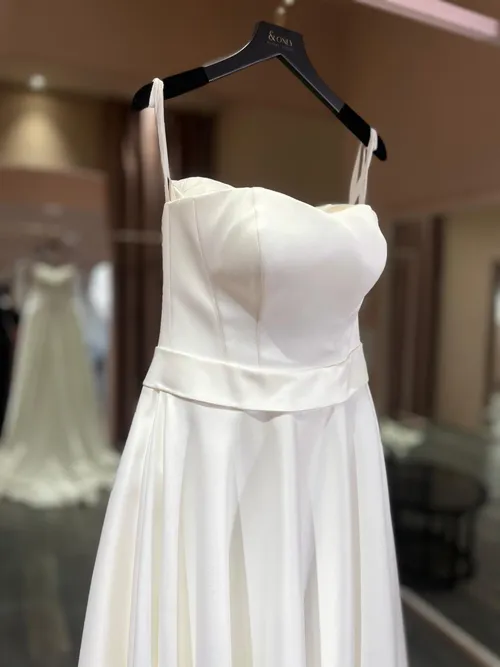 SA05AAT 0785 Sandra Satin Gown 