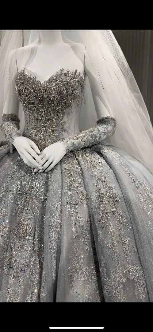 S05AAT 1547 VIP 狼星 Olivia BF sweet heart off shoulder Premium ball gown