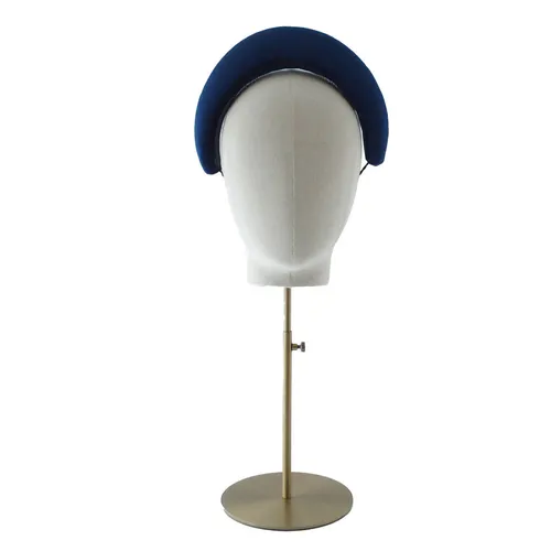 Annie velvet headband - navy