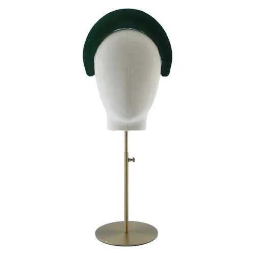 Annie velvet headband - dark green