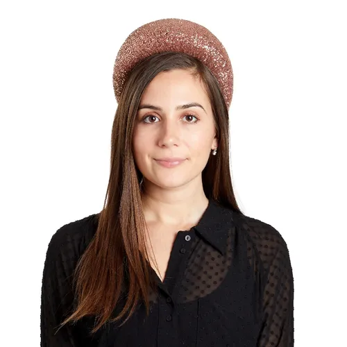 Glitter Headband - Copper