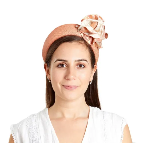 Nicola ruffle headband - Orange