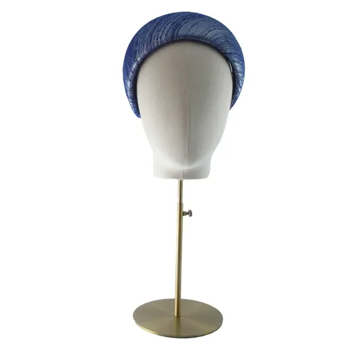 Eva - wide headband in blue