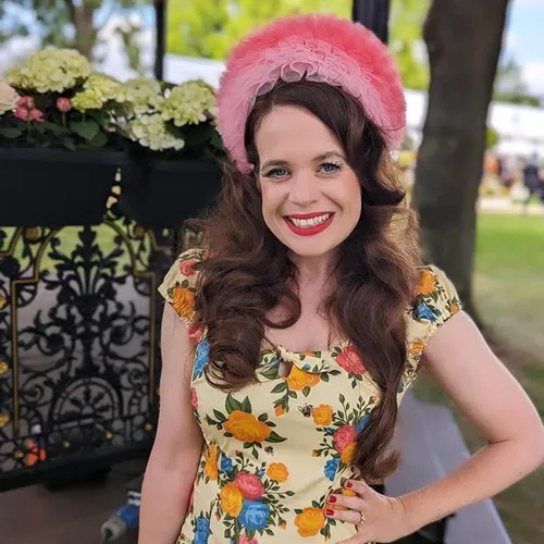 Barbara tulle headband - pinks