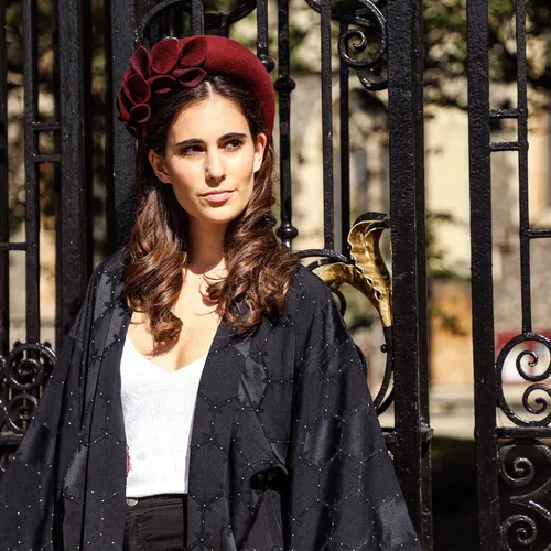 Mia headband - Burgundy