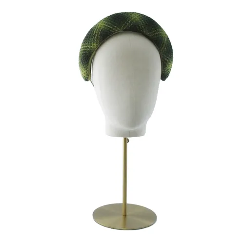 Annie tweed headband - green