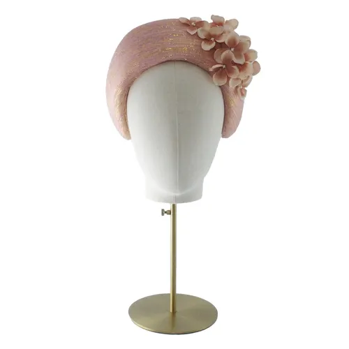 Rosa headband in peach