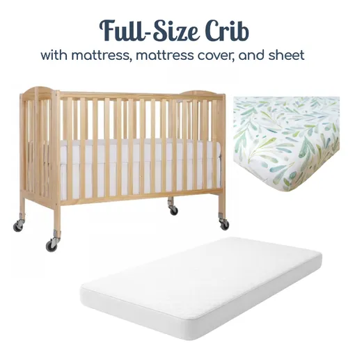 Dream on Me Full-size Crib with Mattress $20/Day