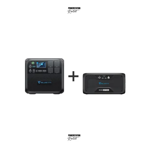 SET-3: Bluetti AC200MAX + 1 Stück Bluetti B300 Powerstation (5.120 Wh.)