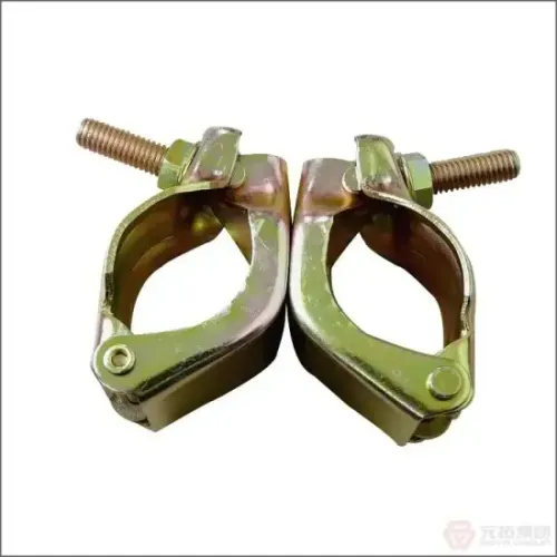 Pressed steel swivel coupler