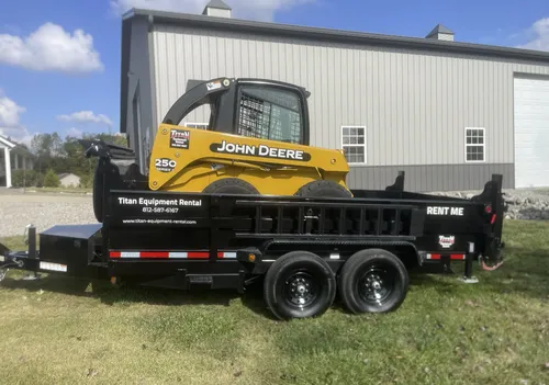 Skid Steer w/ Dump Trailer