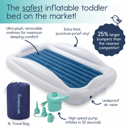Hiccapop Inflatable Toddler Bed