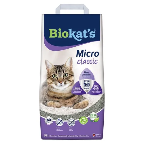 Kattenbakvulling Biocats micro classic