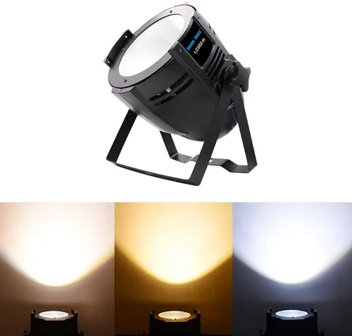 200W COB Lights, LED Par Light Warm White & Cool White Stage Wash Lights