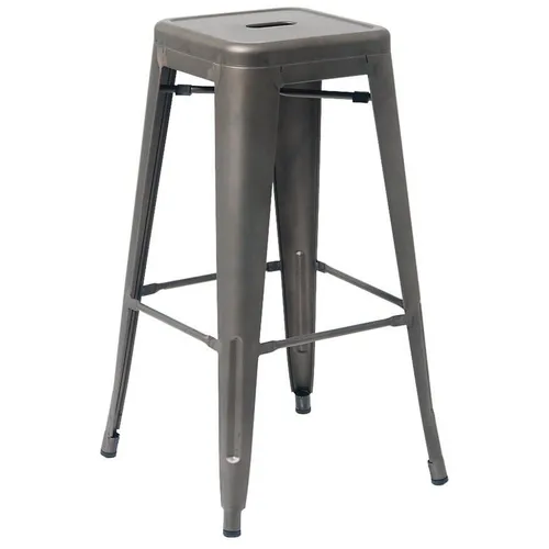 Modern Industrial Metal Bar Stools – Occasio Event Rentals (Dallas & Celina, TX)