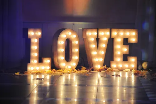 LOVE Marquee Letter Rental (4FT) – Light Up Your Special Moments in Dallas Metroplex