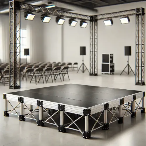 The Grand Stage (16' x 16') – Premium Stage Rental in Dallas Metroplex