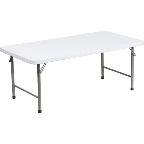 4' White Plastic Table Rental – Lightweight & Versatile for Any Event in Dallas Metroplex
