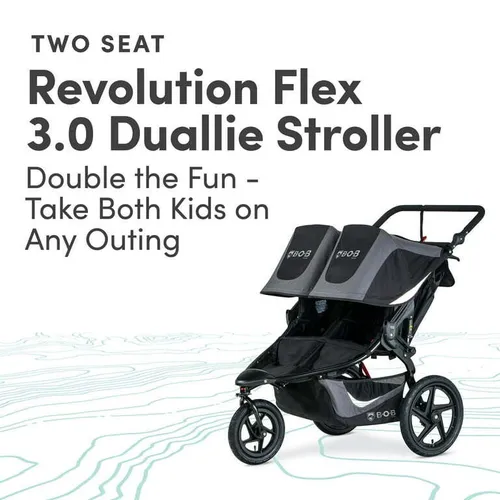 Bobs Gear Revolution Double Jogging Stoller