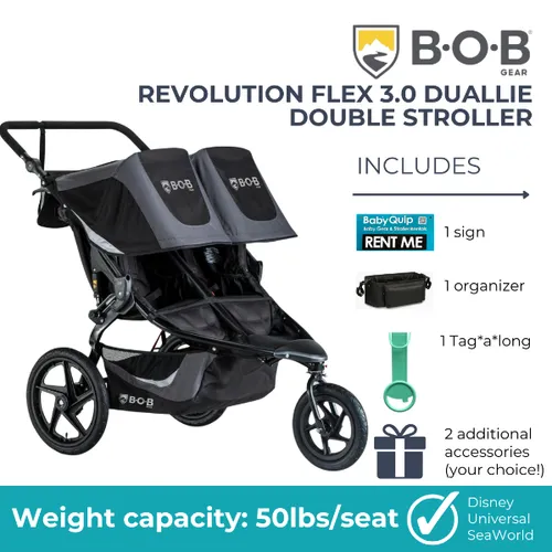 Bobs Gear Revolution Double Jogging Stoller