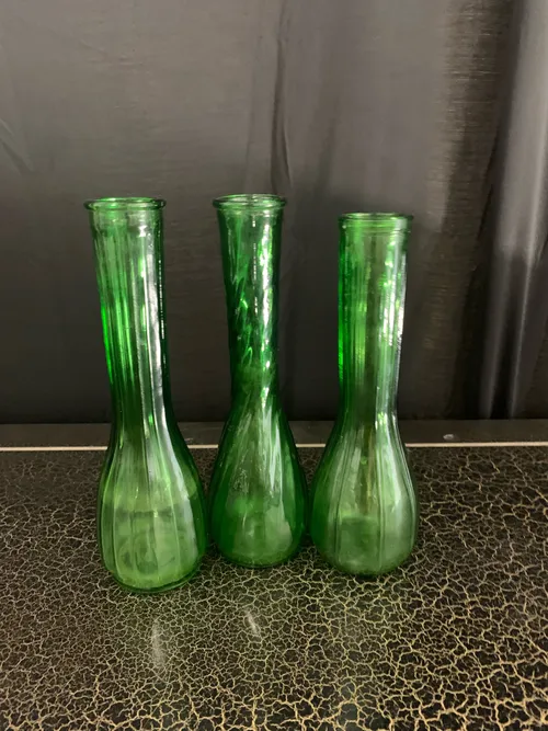 Vases- Bud vases- Green