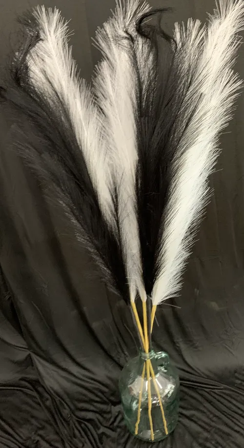 Florals- White Pampas Grass Faux Tall 45”