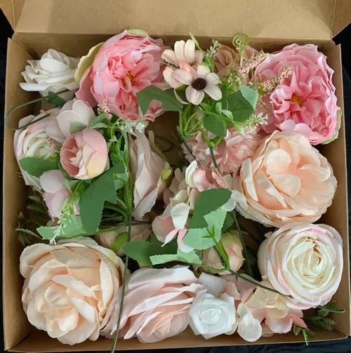 Blush Collection- Blush / Pink Flowers, 1 Box