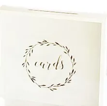 Boxes- Card Box - White