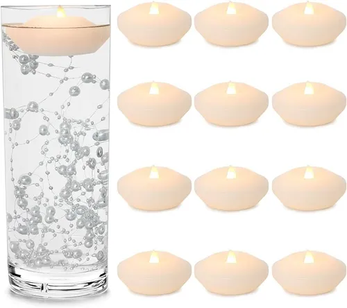 Candles- LED floating candles 2in, waterproof