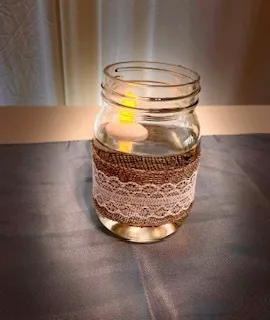 Accessories- Burlap Wraps for Our Mason Jars, Various Assortment