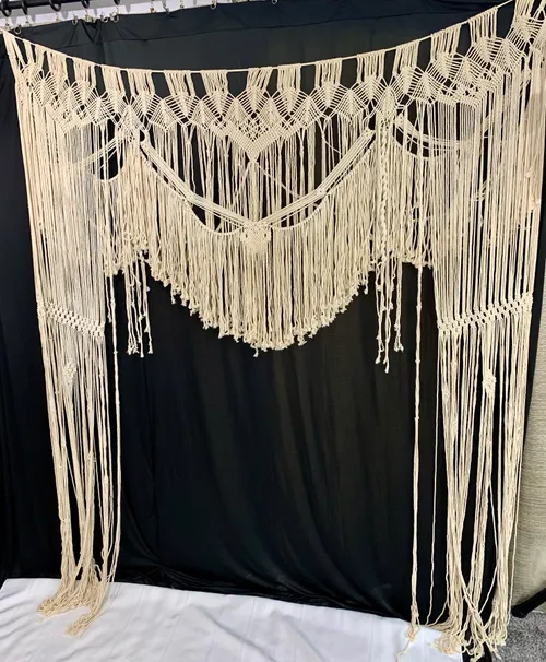 Arch Drape- Macrame, Large