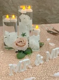 Vases- Glass Vases Set of 3,  various sizes