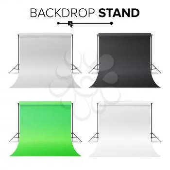 Backdrop Stand- Adjustable Photo Backdrop Stand 10ft x 7 ft