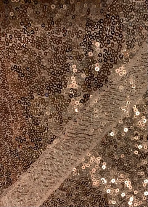 Blush Collection- Blush/Rose Gold Sequin Table Runner 12